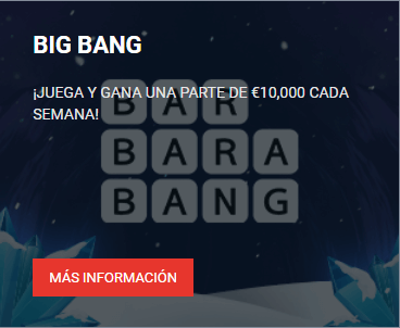 Big Bang Megapari casino oferta México