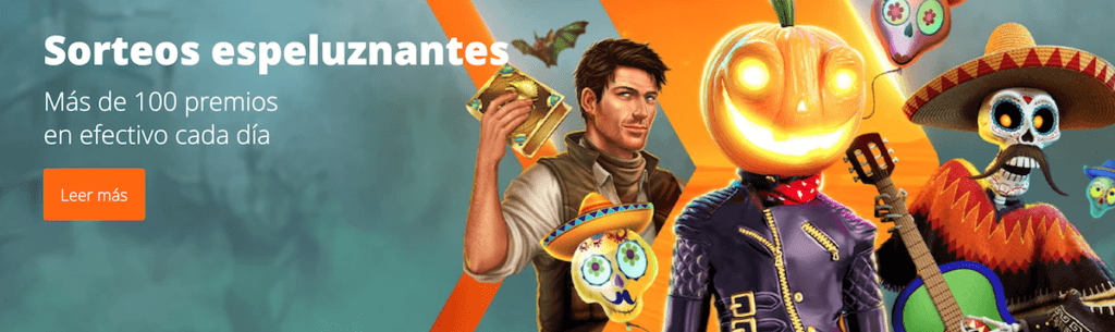 Promoción de Halloween 2021 Betsson casino online México