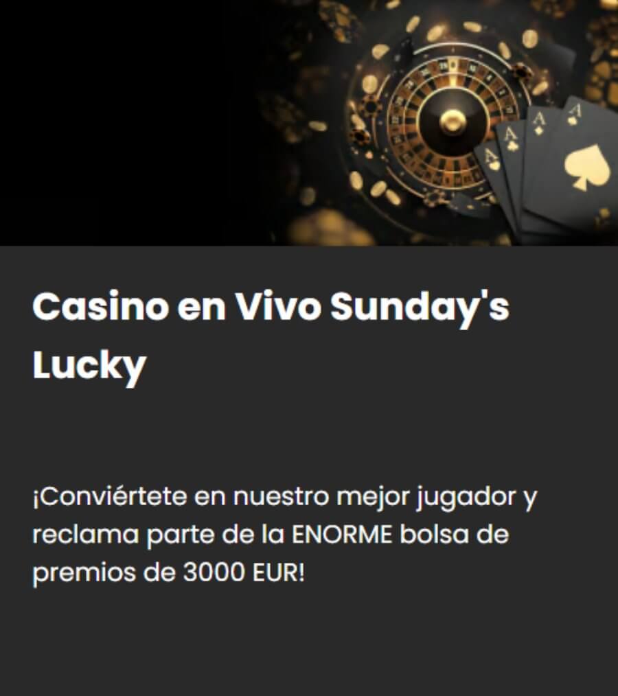 Casino en vivo Sundays Lucky en Lucky Block México