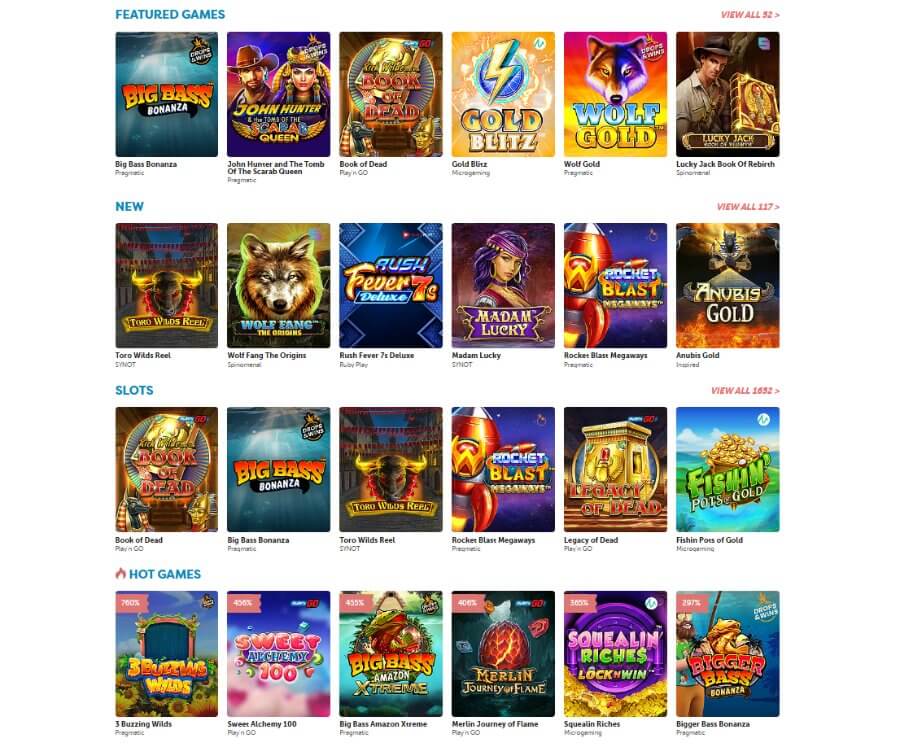 Catálogo de juegos PlayFrank México