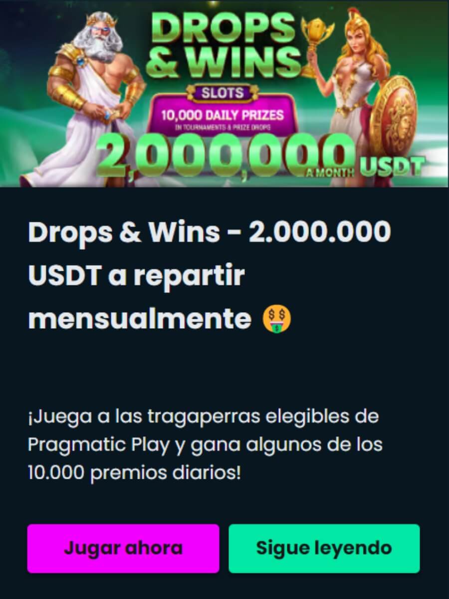 Drop & Wins Mega Dice Casino México