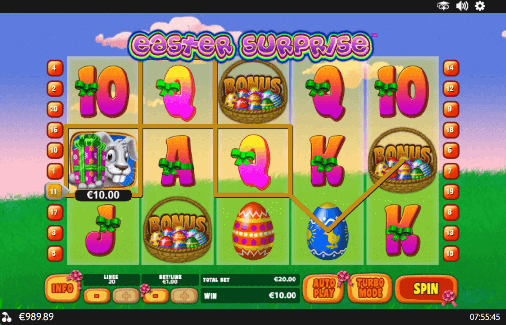 Pago maximo Easter Surprise