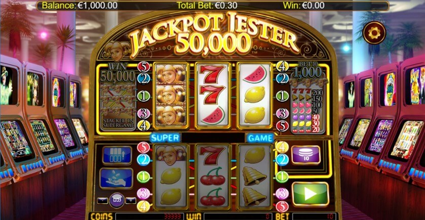 tragamoneda Jackpot Jester