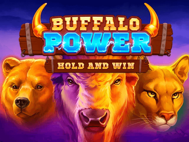Logo Buffalo Power Hold and Win