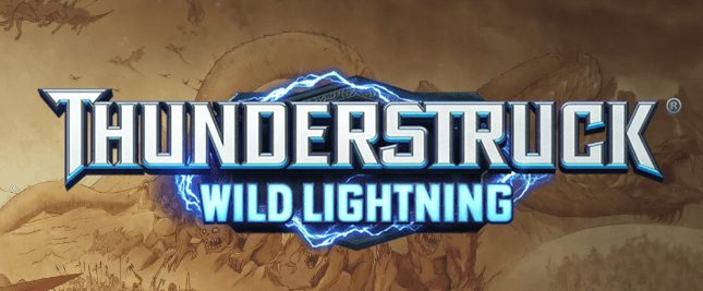 Logo Thunderstruck Wild Lightning tragamonedas México