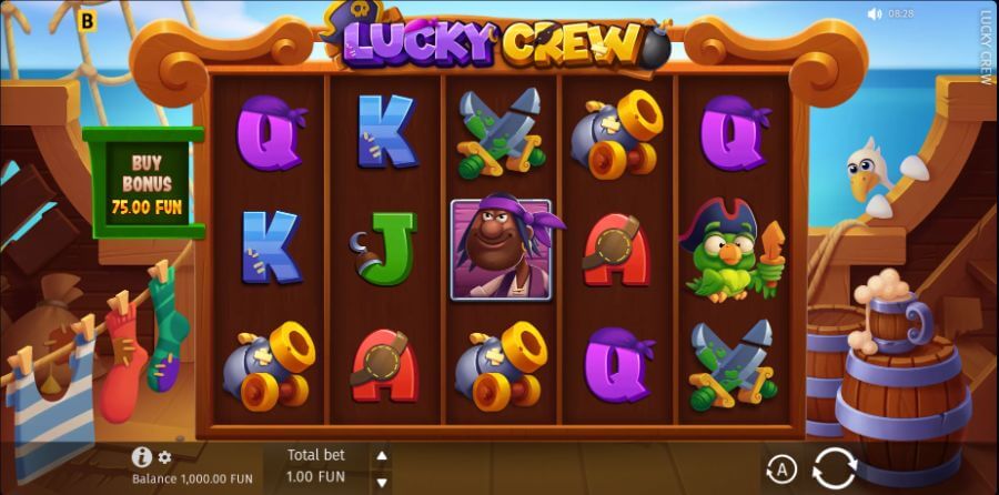 Lucky Crew Tragamonedas Ganancia Máxima