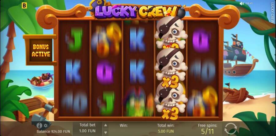 Lucky Crew Tragamonedas Giros Gratis