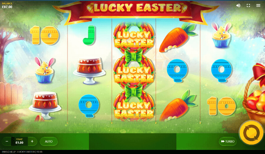 Lucky Easter Tragamonedas Red Tiger México Premio Máximo