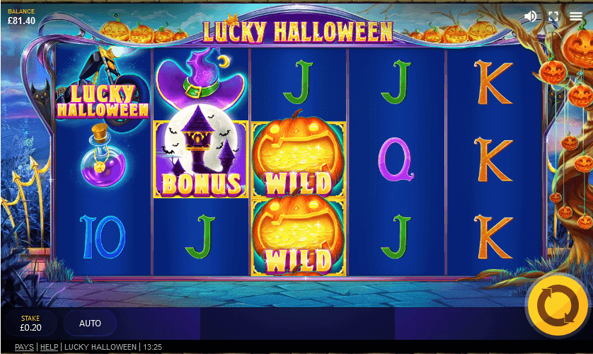 Jackpot tragamonedas Lucky Halloween