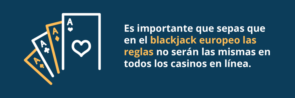 Blackjack europeo