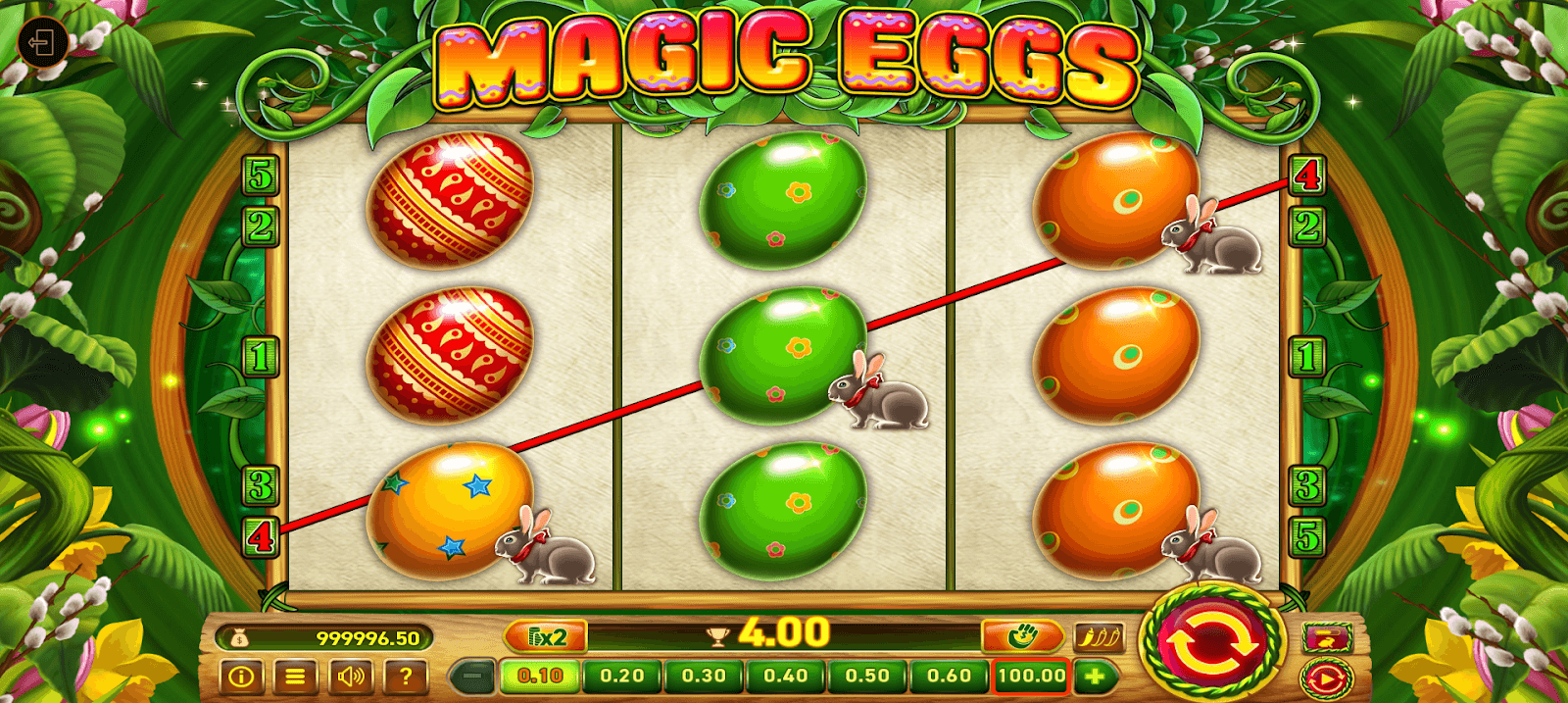 Magic eggs tragamonedas Wazdan México símbolo especial