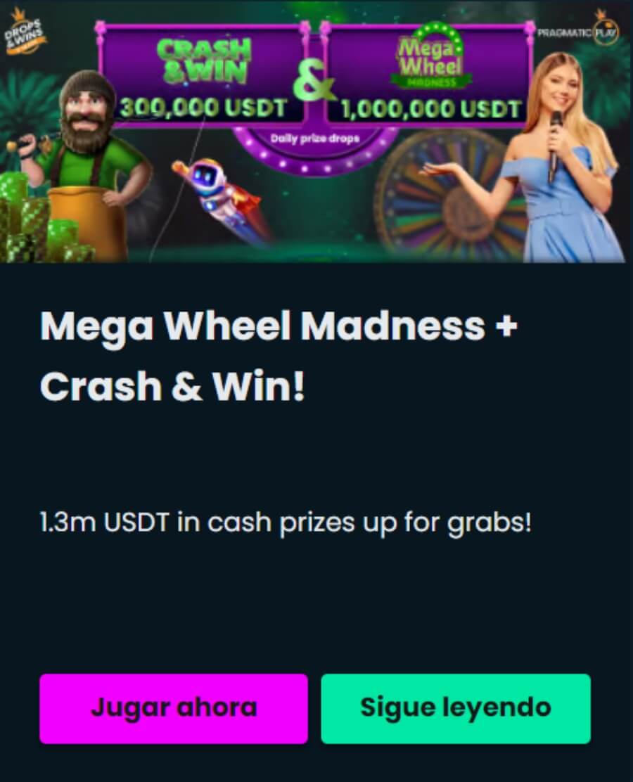 Mega Wheel Madness Mega Dice Casino México
