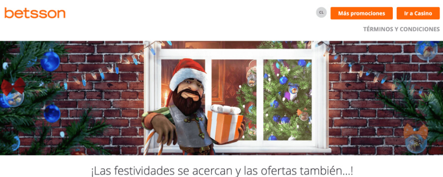 Ofertas de Navidad de Betsson 2022