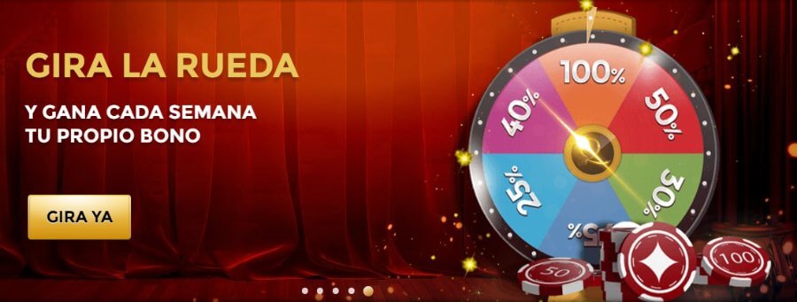 Promoción gira la rueda WinUnique Casino México