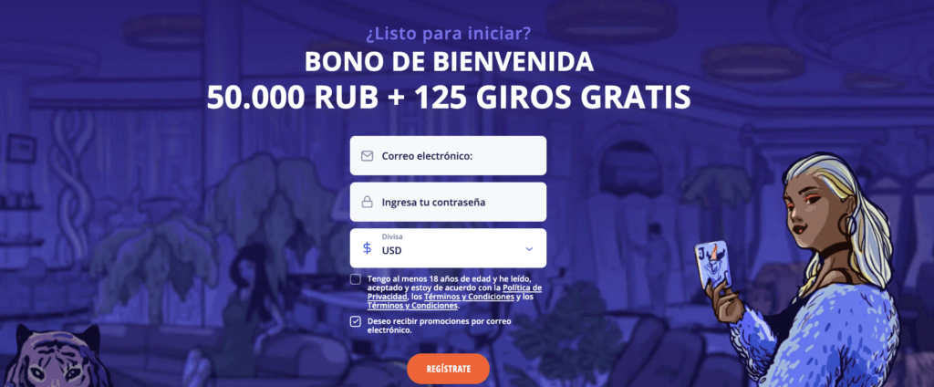 Bono de bienvenida de Vulkan Vegas de casino online México