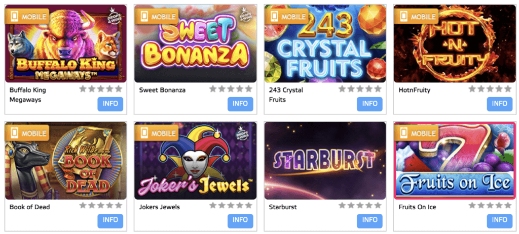 Juegos de Betmotion casino online México