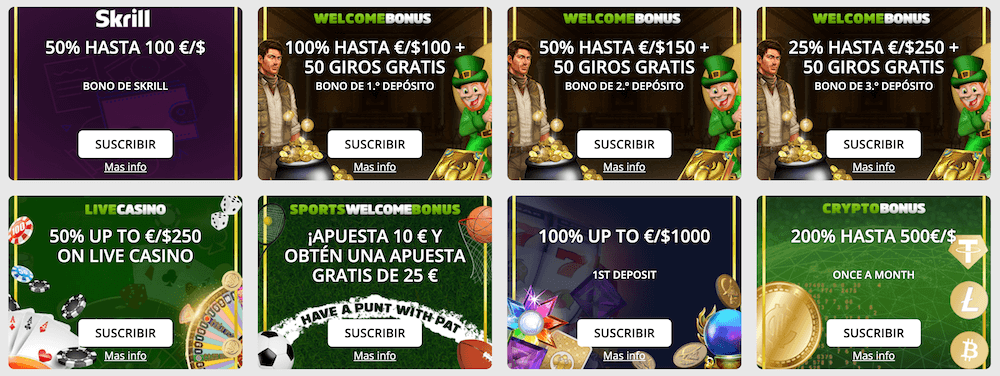 Bono de BetPat casino online México