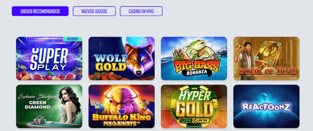 Juegos de Superplay Casino Online