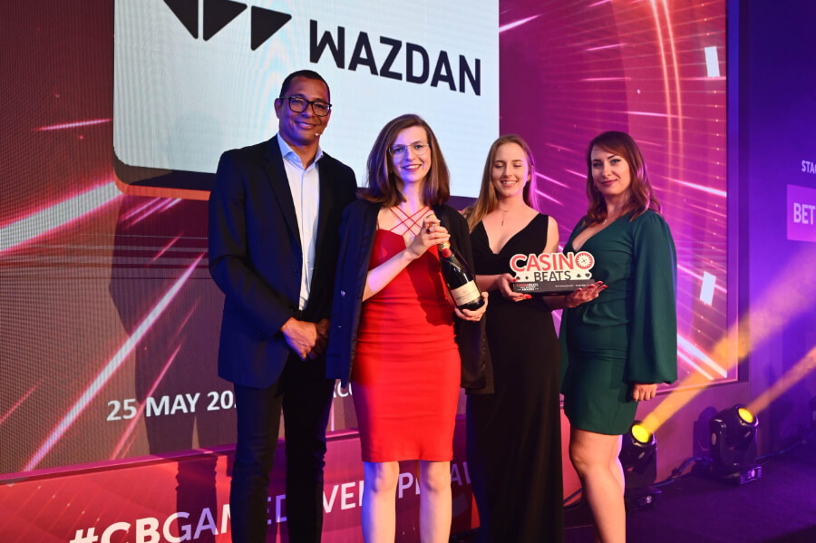 Wazdan ganador Game Developer Awards Casino Beats Summit