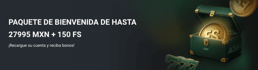 bono de bienvenida a360 México