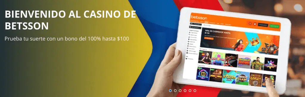 Bono de cashback de Betsson 