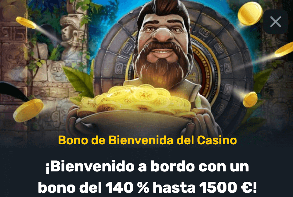 Bono de bienvenida de campeónbet casino online
