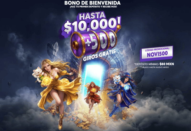 Bono de bienvenida de Novibet