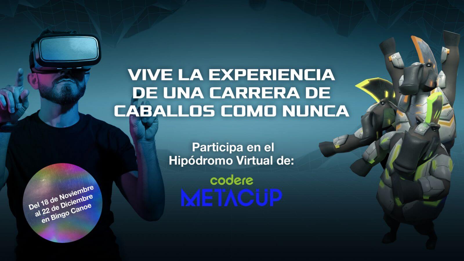 Codere casino ofrecerá juegos con realidad virtual