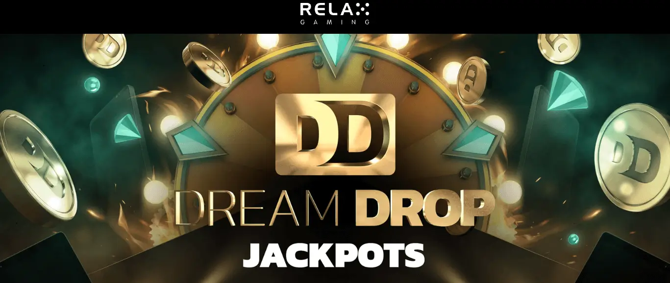 ¡El jackpot más grande en casinos! Dream Drop de Relax Gaming  