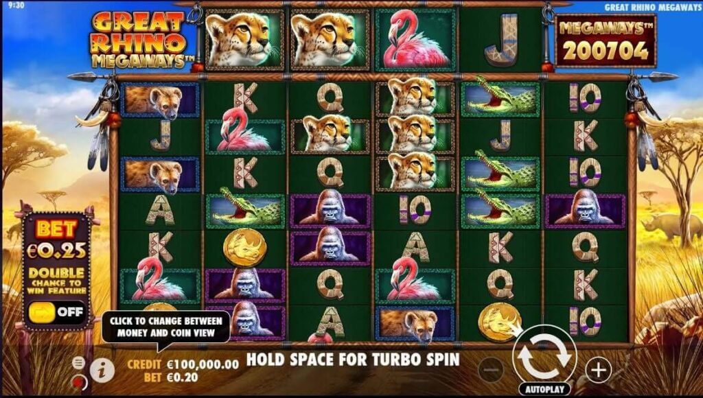 Great Rhino Megaways slot