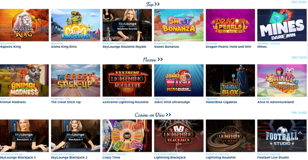 Juegos de Casino estrella 