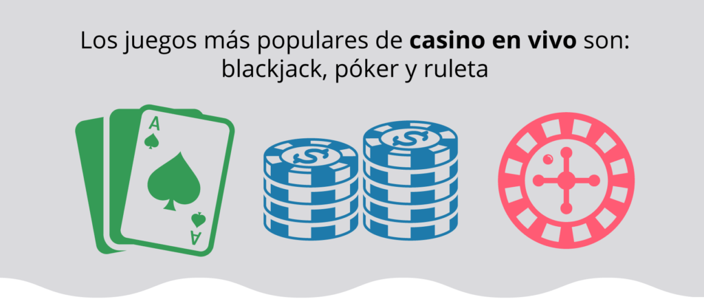 Juegos que tienen casino en vivo