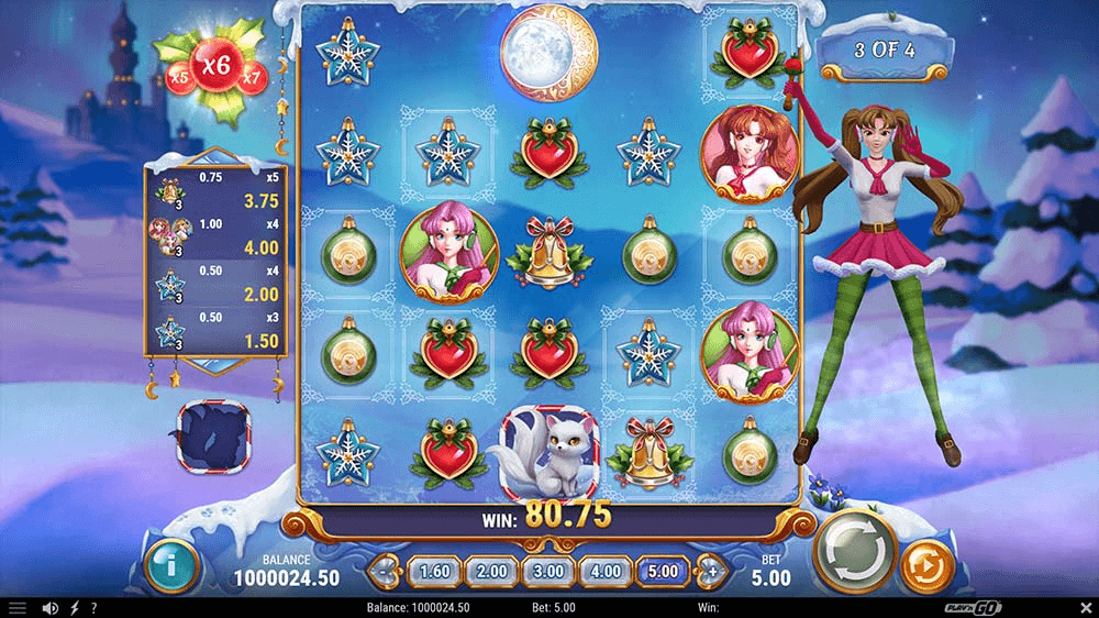 Moon Princess: Christmas Kingdom slot