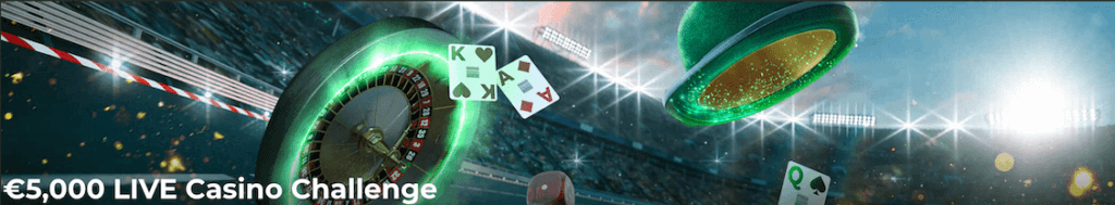 Promoción casino en vivo de Mr. Green casino online México
