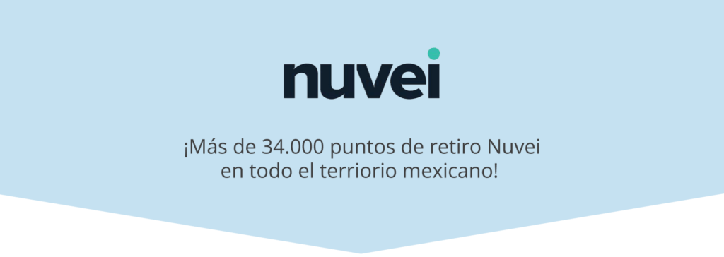 Puntos de retiro Nuvei en Mexico