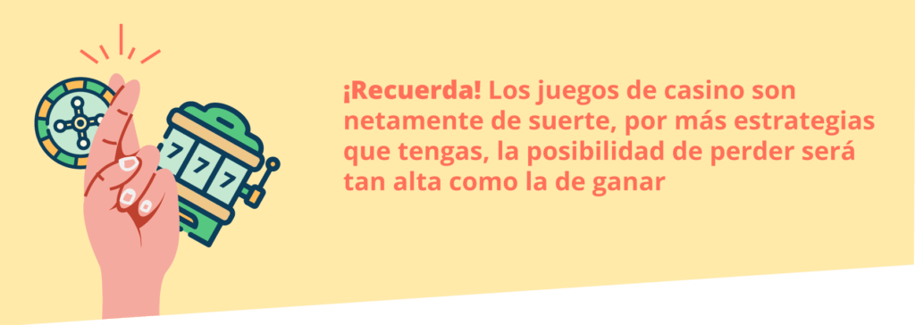 Gestión de fondos en juegos de casino