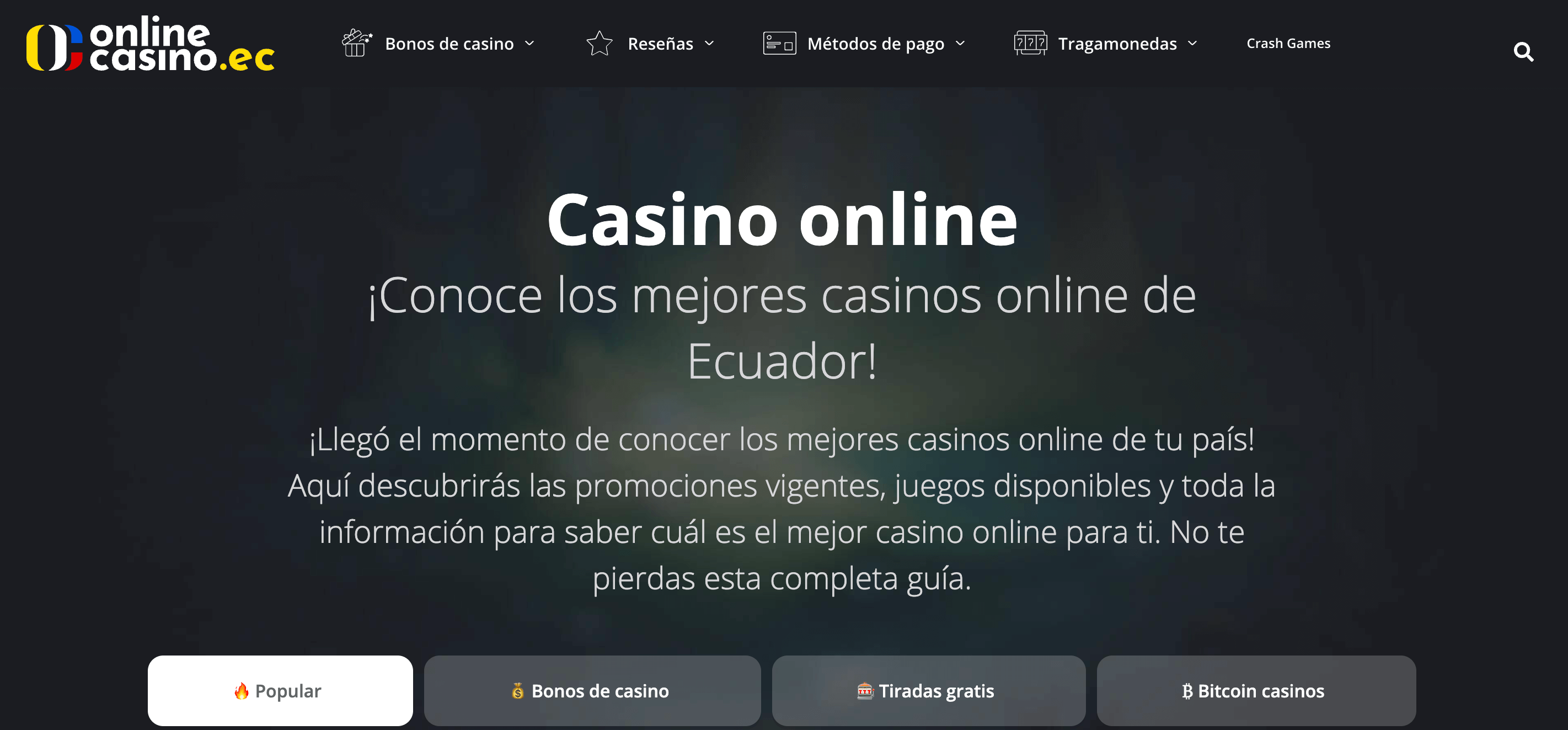 Ecuador le da la bienvenida a una de las mejores guías de casinos 
