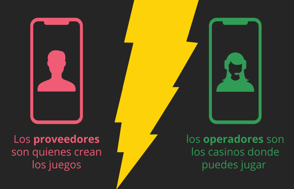 Proveedores de juegos de casino en México