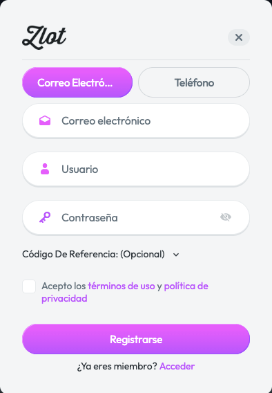 registro zlot mx
