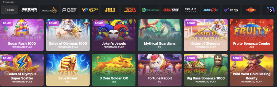 tragamonedas de Oncasino