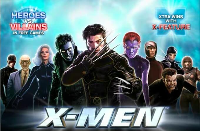 Juegos de slots de peliculas xmen online.